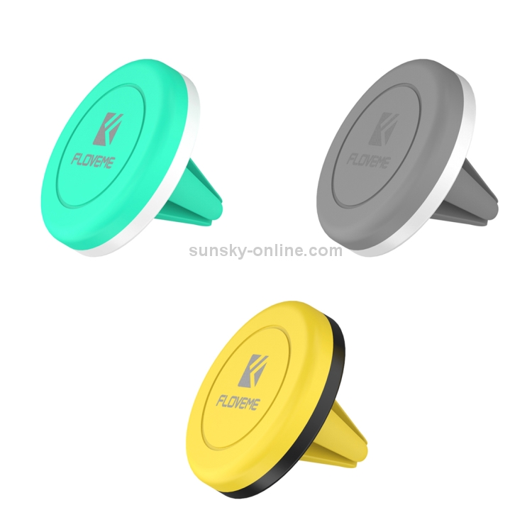 FLOVEME Universal Magnetic Car Air Outlet Vent Mount Phone Holder ABS Plastic Stand FLOVEME Universal Magnetic Car Air Outlet Vent Mount Phone Holder ABS Plastic Stand