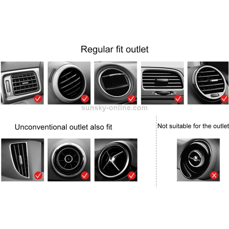 JOYROOM Universal Car Air Vent Mount Phone Gravity Holder Stand JOYROOM Universal Car Air Vent Mount Phone Gravity Holder Stand