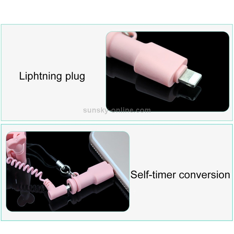 Portable PC Selfie Stick Converter Adapter with Sling, Size: 4.2*1.2cm Portable PC Selfie Stick Converter Adapter with Sling, Size: 4.2*1.2cm