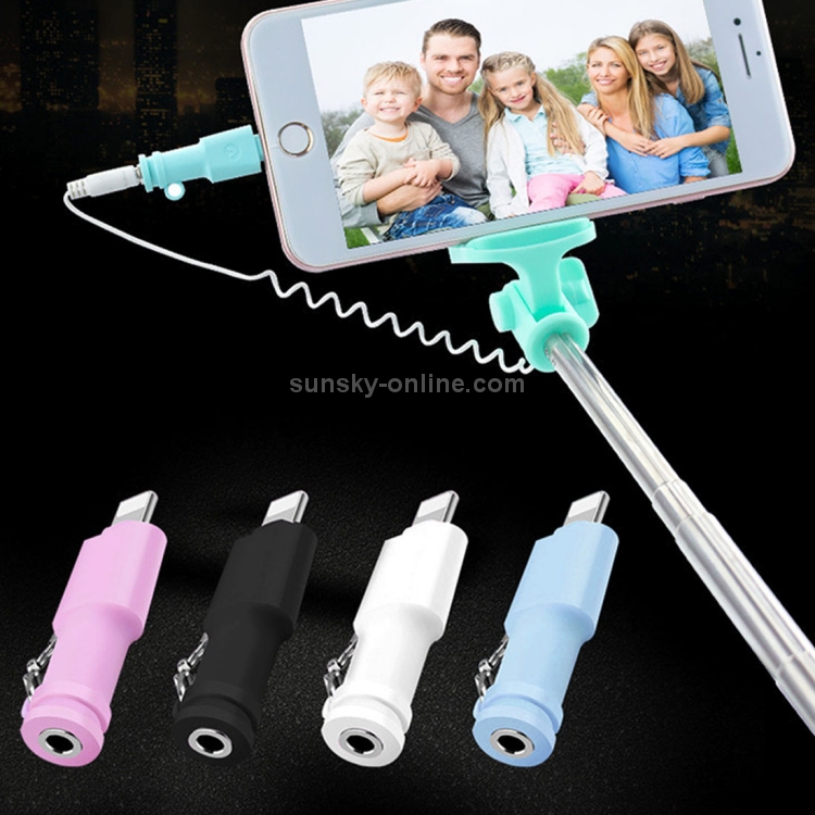 Portable PC Selfie Stick Converter Adapter with Sling, Size: 4.2*1.2cm Portable PC Selfie Stick Converter Adapter with Sling, Size: 4.2*1.2cm
