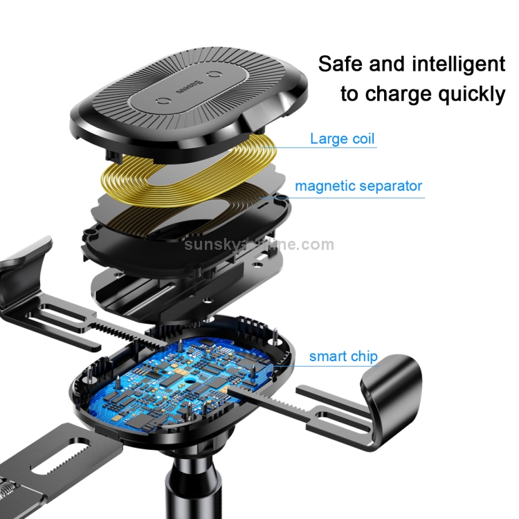 Baseus WXZT-01 QI Wireless Gravity Car Phone Holder Charger Baseus WXZT-01 QI Wireless Gravity Car Phone Holder Charger