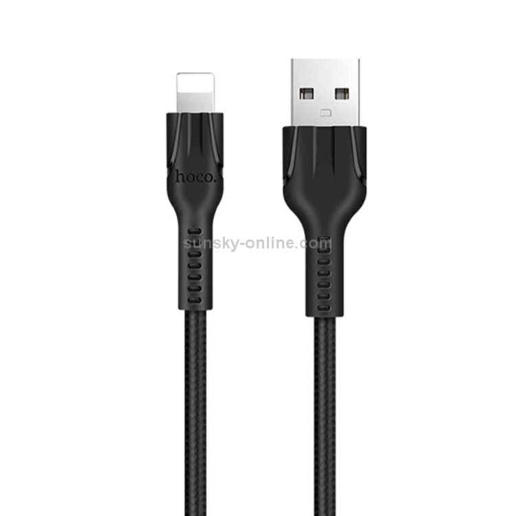 hoco 1m Nylon Braided 8 Pin to USB Charging Data Cable hoco 1m Nylon Braided 8 Pin to USB Charging Data Cable