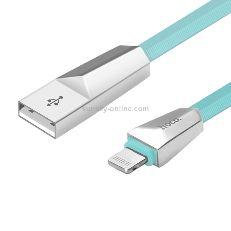 Hoco 1.2m X4 8 Pin to USB Zinc Alloy Diamond Charging Data Cable