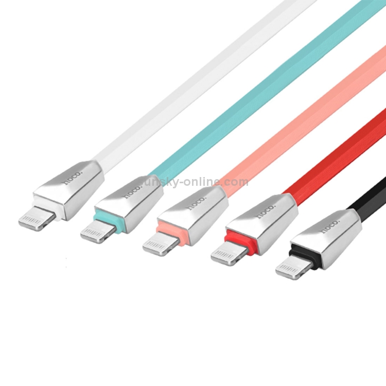 Hoco 1.2m X4 8 Pin to USB Zinc Alloy Diamond Charging Data Cable