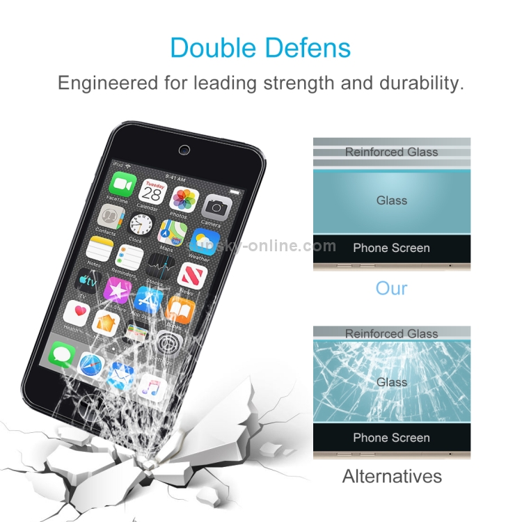 10 PCS 0.26mm 9H 2.5D Tempered Glass Film for iPod touch 7 / touch 6 10 PCS 0.26mm 9H 2.5D Tempered Glass Film for iPod touch 7 / touch 6