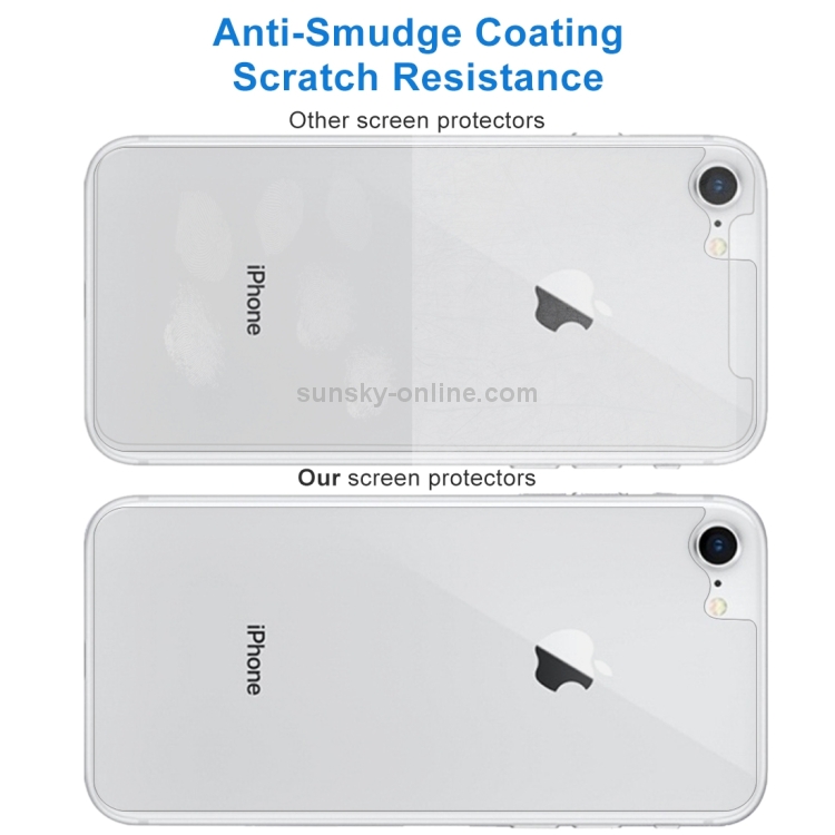 For iPhone 8 & 7 0.3mm 9H Surface Hardness 2.5D Curved Edge Explosion-proof Premium Tempered Glass Back Screen Protector For iPhone 8 & 7 0.3mm 9H Surface Hardness 2.5D Curved Edge Explosion-proof Premium Tempered Glass Back Screen Protector
