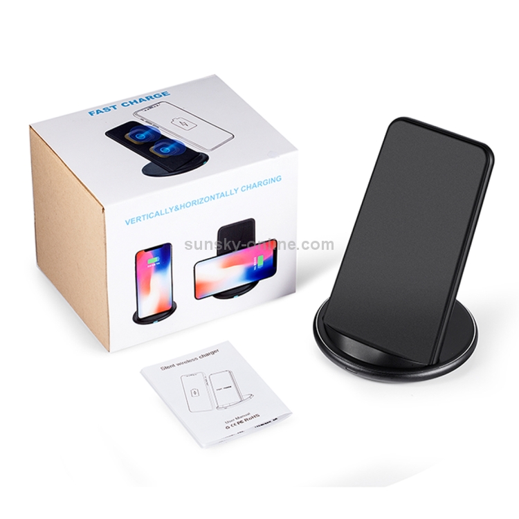 HAMTOD HG20 10W Output Aluminum Alloy Qi Standard Wireless Charger