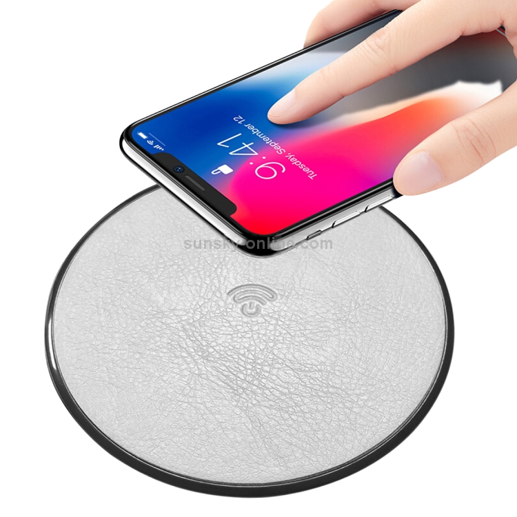 HAMTOD HFC180 10W (Max) Output Genuine Leather Surface Qi Standard Fast Charging Wireless Charger HAMTOD HFC180 10W (Max) Output Genuine Leather Surface Qi Standard Fast Charging Wireless Charger