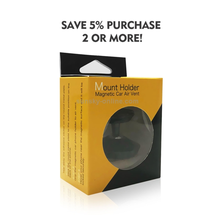 FLOVEME YXF88141 Universal 360 Degree Rotatable Magnetic Car Phone Holder Stand Mount FLOVEME YXF88141 Universal 360 Degree Rotatable Magnetic Car Phone Holder Stand Mount
