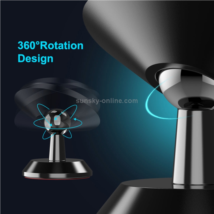 FLOVEME YXF88141 Universal 360 Degree Rotatable Magnetic Car Phone Holder Stand Mount FLOVEME YXF88141 Universal 360 Degree Rotatable Magnetic Car Phone Holder Stand Mount