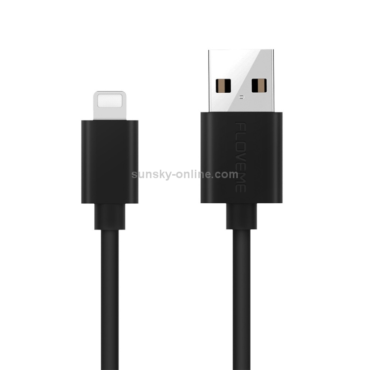 FLOVEME 1.5A 2m PVC + Aluminum Alloy Head USB to 8 Pin Data Sync Charging Cable FLOVEME 1.5A 2m PVC + Aluminum Alloy Head USB to 8 Pin Data Sync Charging Cable