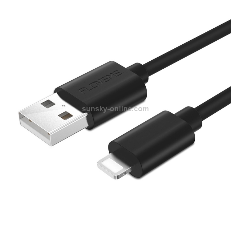 FLOVEME 1.5A 2m PVC + Aluminum Alloy Head USB to 8 Pin Data Sync Charging Cable FLOVEME 1.5A 2m PVC + Aluminum Alloy Head USB to 8 Pin Data Sync Charging Cable