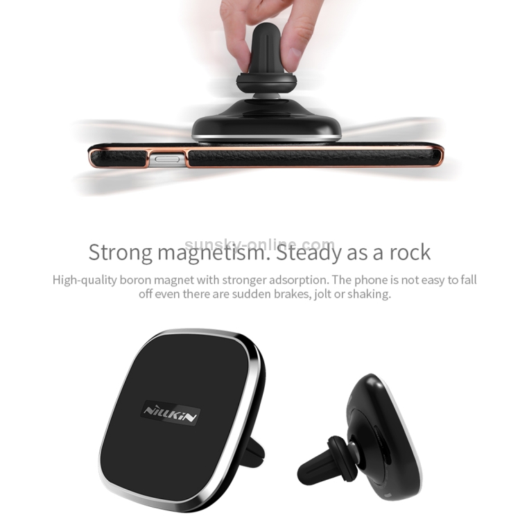 NILLKIN 5V 1A (Max) Output Smart Car Magnetic Qi Standard Wireless Charger II, A Type NILLKIN 5V 1A (Max) Output Smart Car Magnetic Qi Standard Wireless Charger II, A Type