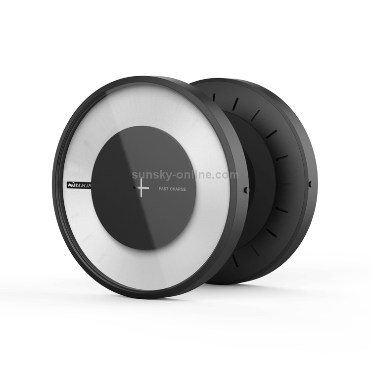 NILLKIN 5V/2A 9V/1.7A Input Magic Disk 4 Smart Qi Standard Quick Wireless Charger with LED Indicator