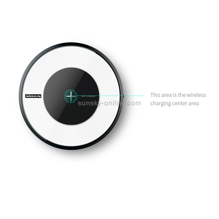 NILLKIN 5V/2A 9V/1.7A Input Magic Disk 4 Smart Qi Standard Quick Wireless Charger with LED Indicator