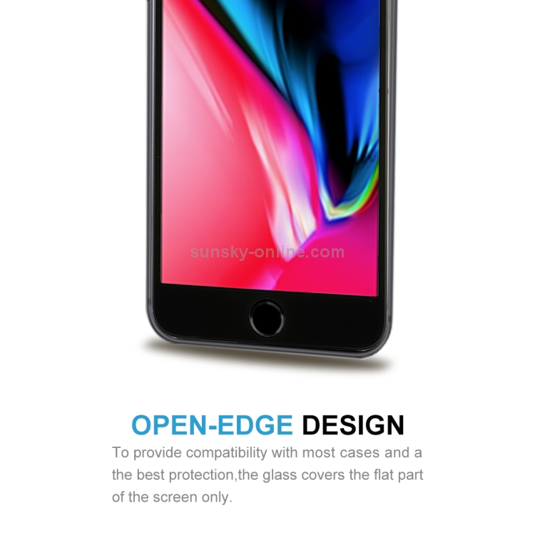 For iPhone 8 / 7 0.3mm 9H Surface Hardness Curved Full Screen Tempered Glass Screen Protector(Black) For iPhone 8 / 7 0.3mm 9H Surface Hardness Curved Full Screen Tempered Glass Screen Protector(Black)