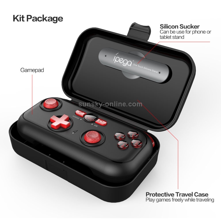 ipega PG-9085 Red Wizard Bluetooth Game Controller Gamepad ipega PG-9085 Red Wizard Bluetooth Game Controller Gamepad