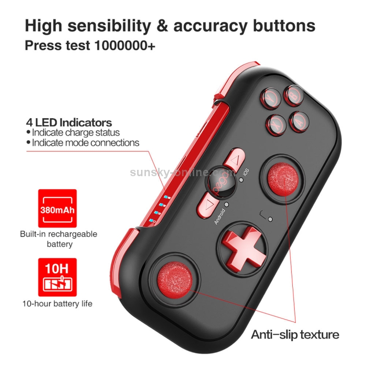 ipega PG-9085 Red Wizard Bluetooth Game Controller Gamepad ipega PG-9085 Red Wizard Bluetooth Game Controller Gamepad