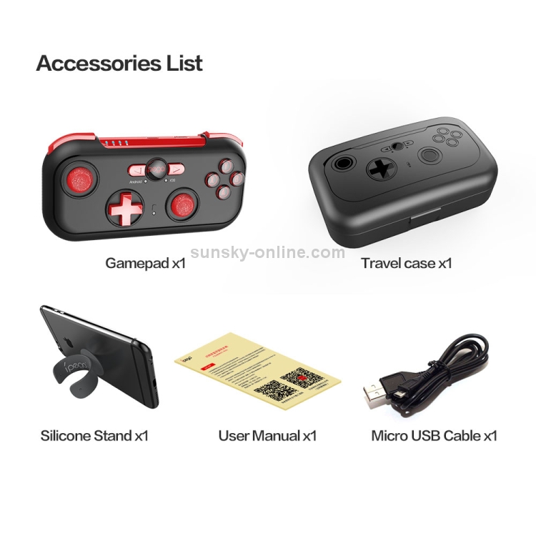 ipega PG-9085 Red Wizard Bluetooth Game Controller Gamepad ipega PG-9085 Red Wizard Bluetooth Game Controller Gamepad