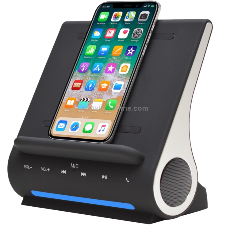 Azpen D108 3 in 1 Fast Wireless Charger Bluetooth Speaker and Docking Station, Support TF Music Player Azpen D108 3 in 1 Fast Wireless Charger Bluetooth Speaker and Docking Station, Support TF Music Player