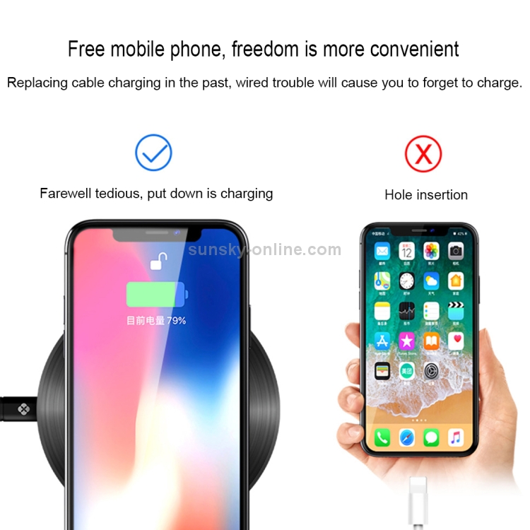 TOTUDESIGN 10W Black Gum Record Style Zinc Alloy + Aluminium Alloy Intelligent Qi Wireless Charger Charging Pad TOTUDESIGN 10W Black Gum Record Style Zinc Alloy + Aluminium Alloy Intelligent Qi Wireless Charger Charging Pad