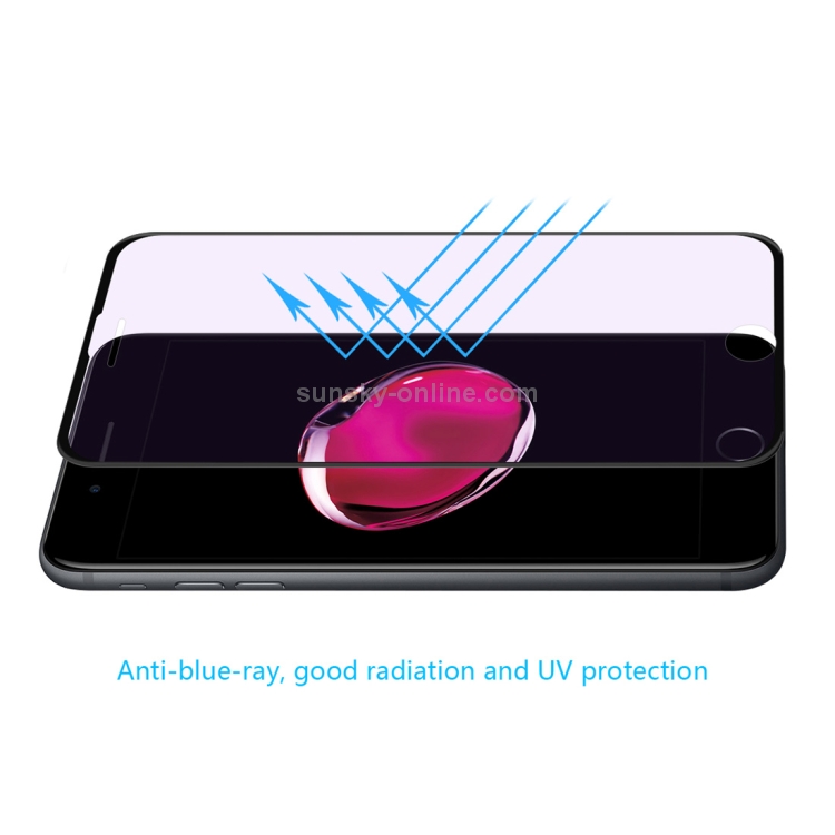 ENKAY Hat-Prince TPU Soft Edge 0.2mm 9H 6D Curved Edge Anti Blue-ray Full Screen Tempered Glass Film for iPhone SE 2020 / 8 / 7(Black) ENKAY Hat-Prince TPU Soft Edge 0.2mm 9H 6D Curved Edge Anti Blue-ray Full Screen Tempered Glass Film for iPhone SE 2020 / 8 / 7(Black)