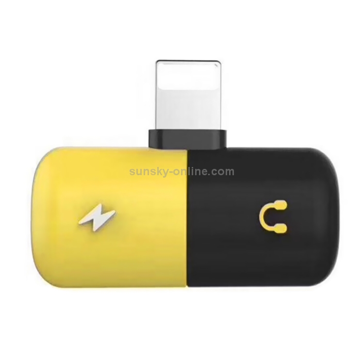 2 in 1 Dual 8 Pin Female to 8 Pin Male Pill Capsule Shape Mini Portable Audio & Charge Adapter Audio Splitter 2 in 1 Dual 8 Pin Female to 8 Pin Male Pill Capsule Shape Mini Portable Audio & Charge Adapter Audio Splitter