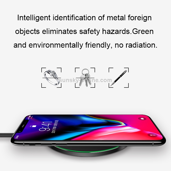 GY-68 Ultra-Thin Aluminum Alloy Wireless Fast Charging Qi Charger Pad(Silver) GY-68 Ultra-Thin Aluminum Alloy Wireless Fast Charging Qi Charger Pad(Silver)
