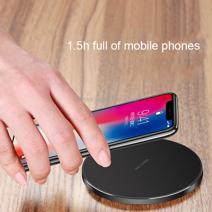 GY-68 Ultra-Thin Aluminum Alloy Wireless Fast Charging Qi Charger Pad(Silver) GY-68 Ultra-Thin Aluminum Alloy Wireless Fast Charging Qi Charger Pad(Silver)