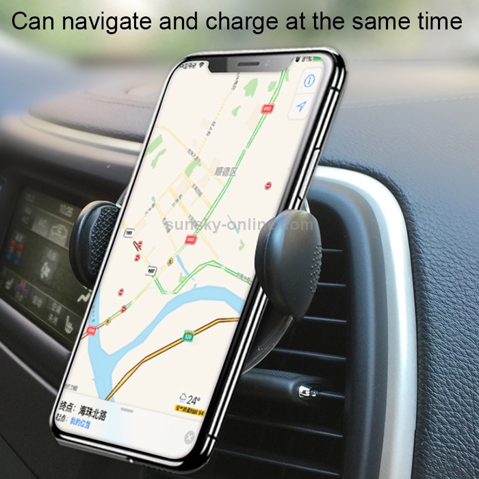 RDL-LS Adjustable Car Wireless Charger Air Vent Bracket (White) RDL-LS Adjustable Car Wireless Charger Air Vent Bracket (White)
