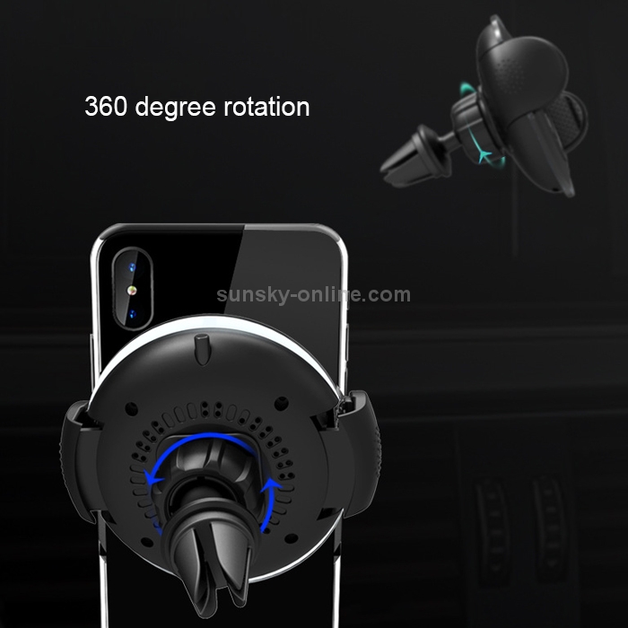 RDL-LS Adjustable Car Wireless Charger Air Vent Bracket (White) RDL-LS Adjustable Car Wireless Charger Air Vent Bracket (White)