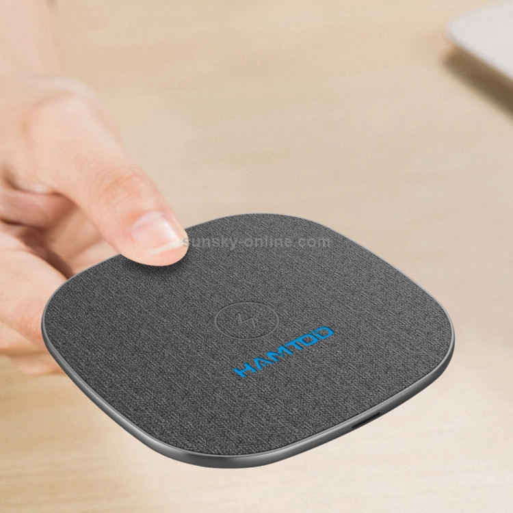 HAMTOD M9 Desktop Intelligent 10W Qi Standard Wireless Charger Charging Pad (Blue) HAMTOD M9 Desktop Intelligent 10W Qi Standard Wireless Charger Charging Pad (Blue)