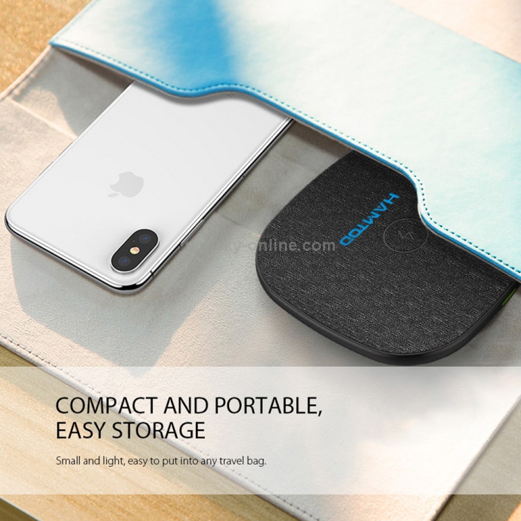 HAMTOD M9 Desktop Intelligent 10W Qi Standard Wireless Charger Charging Pad (Blue) HAMTOD M9 Desktop Intelligent 10W Qi Standard Wireless Charger Charging Pad (Blue)