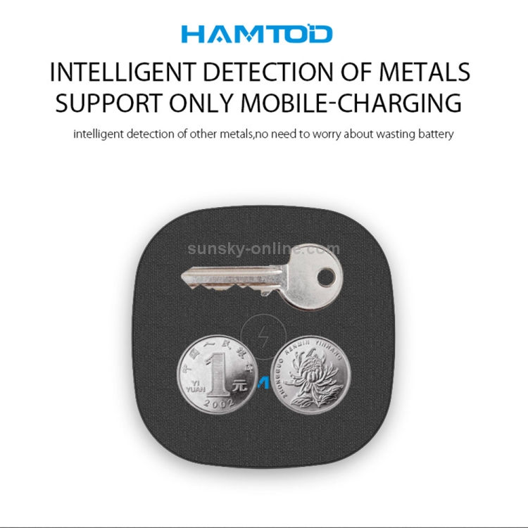 HAMTOD M9 Desktop Intelligent 10W Qi Standard Wireless Charger Charging Pad (Blue) HAMTOD M9 Desktop Intelligent 10W Qi Standard Wireless Charger Charging Pad (Blue)