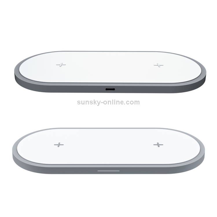 W31 2 in 1 QI Standard Dual Charge Wireless Charger for Mobile Phone & AirPods(White) W31 2 in 1 QI Standard Dual Charge Wireless Charger for Mobile Phone & AirPods(White)