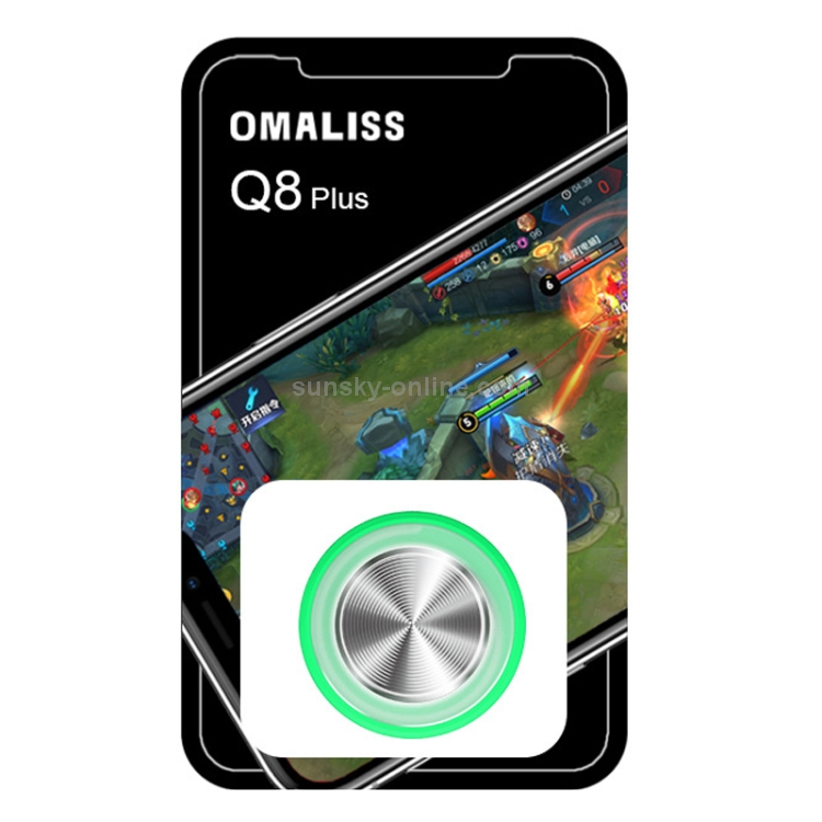 Q8plus Mobile Phone Game King Glory Game Handle Sucker Rocker Game Assist Tools (Green) Q8plus Mobile Phone Game King Glory Game Handle Sucker Rocker Game Assist Tools (Green)
