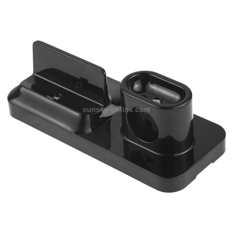 Wireless Rechargeable Base Charging Station Holder for Mobile Phone & Headset, with Micro USB + USB-C / Type-C + 8 Pin Interface (Black) Wireless Rechargeable Base Charging Station Holder for Mobile Phone & Headset, with Micro USB + USB-C / Type-C + 8 Pin Interface (Black)