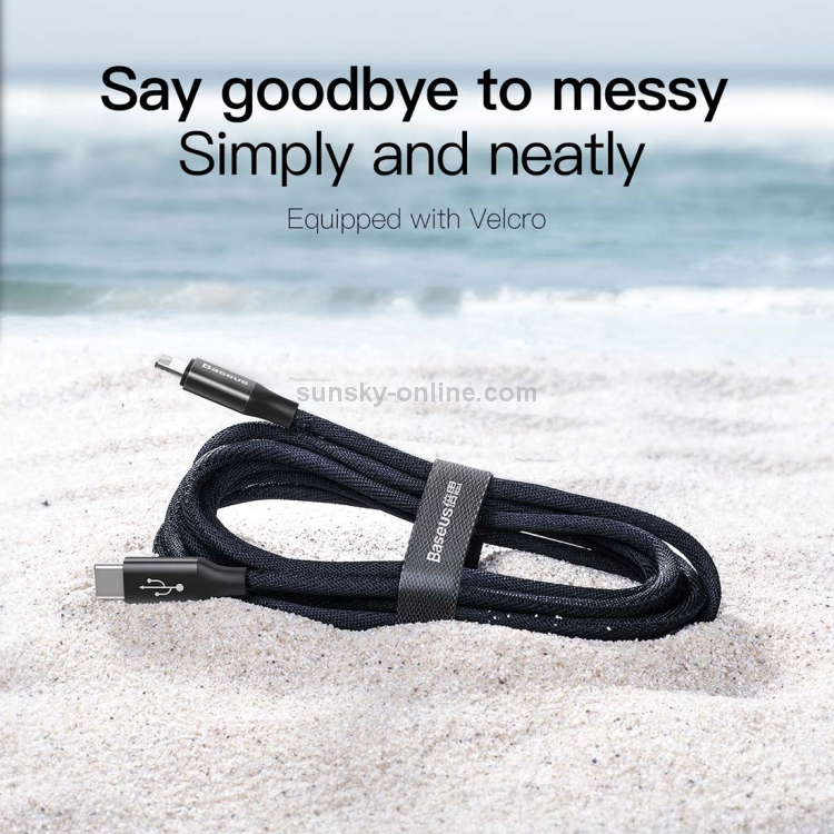 Baseus 5V 2A USB-C / Type-C to 8 Pin Fast Charging Cable, Length : 2m(Red) Baseus 5V 2A USB-C / Type-C to 8 Pin Fast Charging Cable, Length : 2m(Red)