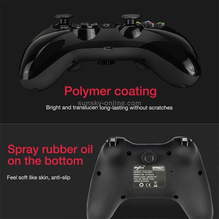 PXN PXN-6603 MFI Mobile Phone Wireless Bluetooth Game Handle Controller, Compatible with iOS System(Black) PXN PXN-6603 MFI Mobile Phone Wireless Bluetooth Game Handle Controller, Compatible with iOS System(Black)