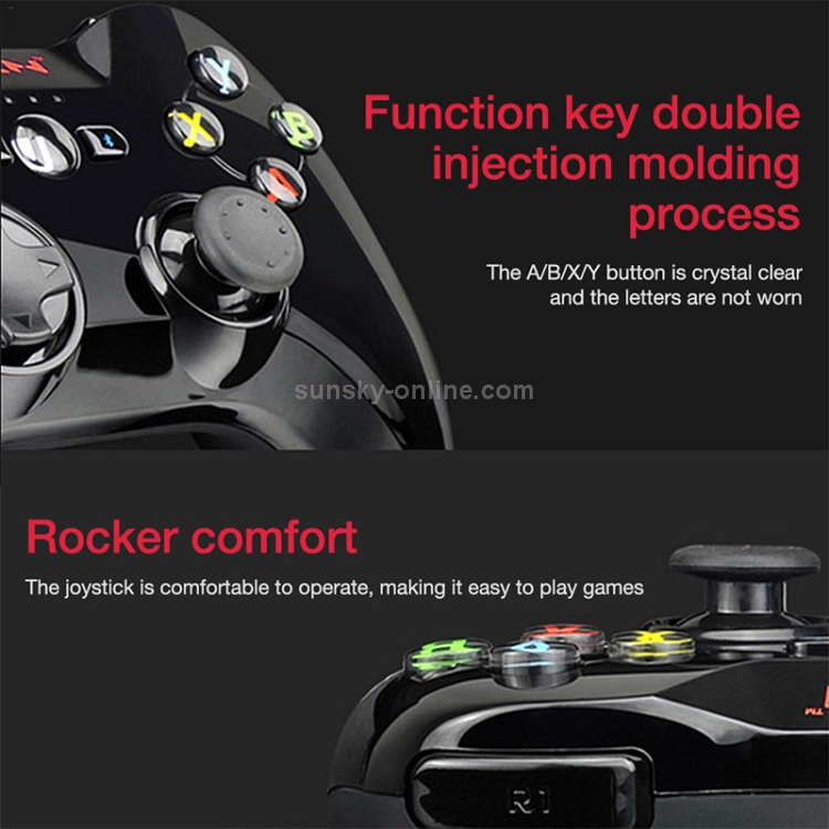 PXN PXN-6603 MFI Mobile Phone Wireless Bluetooth Game Handle Controller, Compatible with iOS System(Black) PXN PXN-6603 MFI Mobile Phone Wireless Bluetooth Game Handle Controller, Compatible with iOS System(Black)