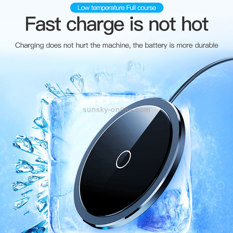 TOTUDESIGN CACW-031 Lighting Series Ⅱ 10W Quick Charge Qi Standard Wireless Charger(Black) TOTUDESIGN CACW-031 Lighting Series Ⅱ 10W Quick Charge Qi Standard Wireless Charger(Black)