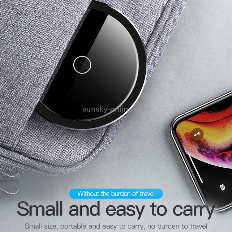 TOTUDESIGN CACW-031 Lighting Series Ⅱ 10W Quick Charge Qi Standard Wireless Charger(Black) TOTUDESIGN CACW-031 Lighting Series Ⅱ 10W Quick Charge Qi Standard Wireless Charger(Black)