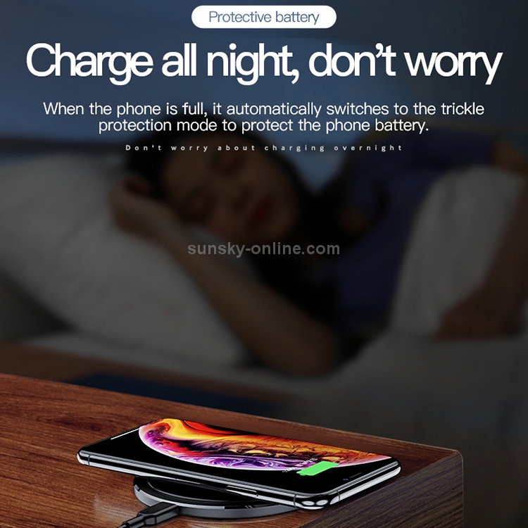 TOTUDESIGN CACW-031 Lighting Series Ⅱ 10W Quick Charge Qi Standard Wireless Charger(Black) TOTUDESIGN CACW-031 Lighting Series Ⅱ 10W Quick Charge Qi Standard Wireless Charger(Black)