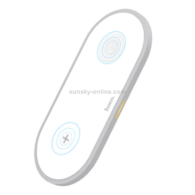hoco CW20 Wisdom 2 in 1 Wireless Charger(White) hoco CW20 Wisdom 2 in 1 Wireless Charger(White)
