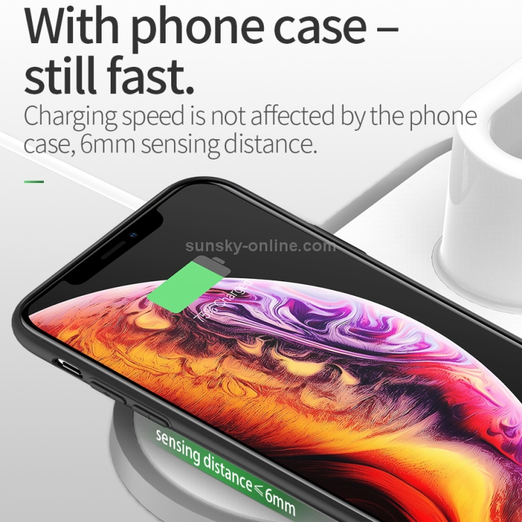 Hoco CW14 Round DC 5V/2A Max Fast Charging Wireless Charger Pad with Indicator Light Hoco CW14 Round DC 5V/2A Max Fast Charging Wireless Charger Pad with Indicator Light