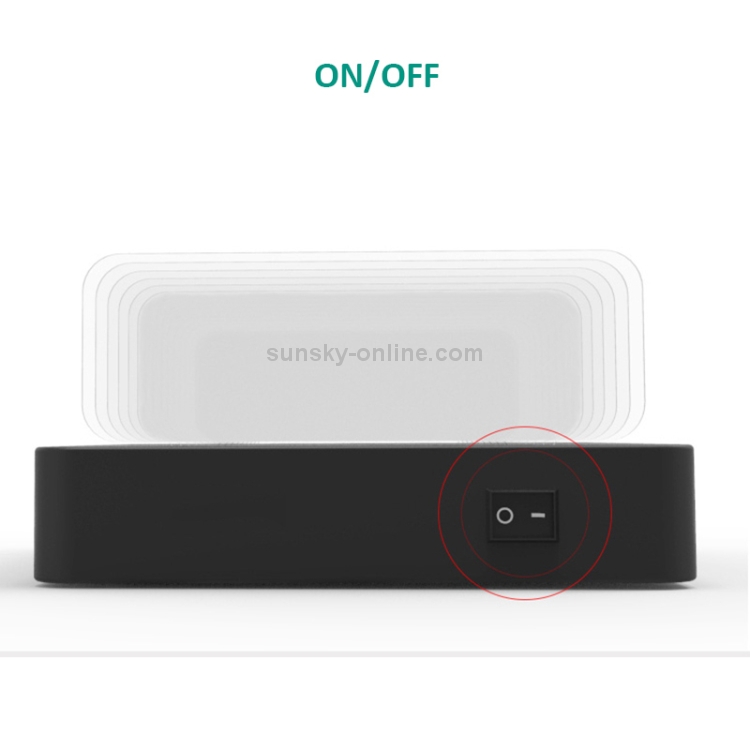 50W 6 USB Ports + 2 USB-C / Type-C Ports + Wireless Charging Multi-function Charger with LED Display & Detachable Bezel, AU Plug 50W 6 USB Ports + 2 USB-C / Type-C Ports + Wireless Charging Multi-function Charger with LED Display & Detachable Bezel, AU Plug