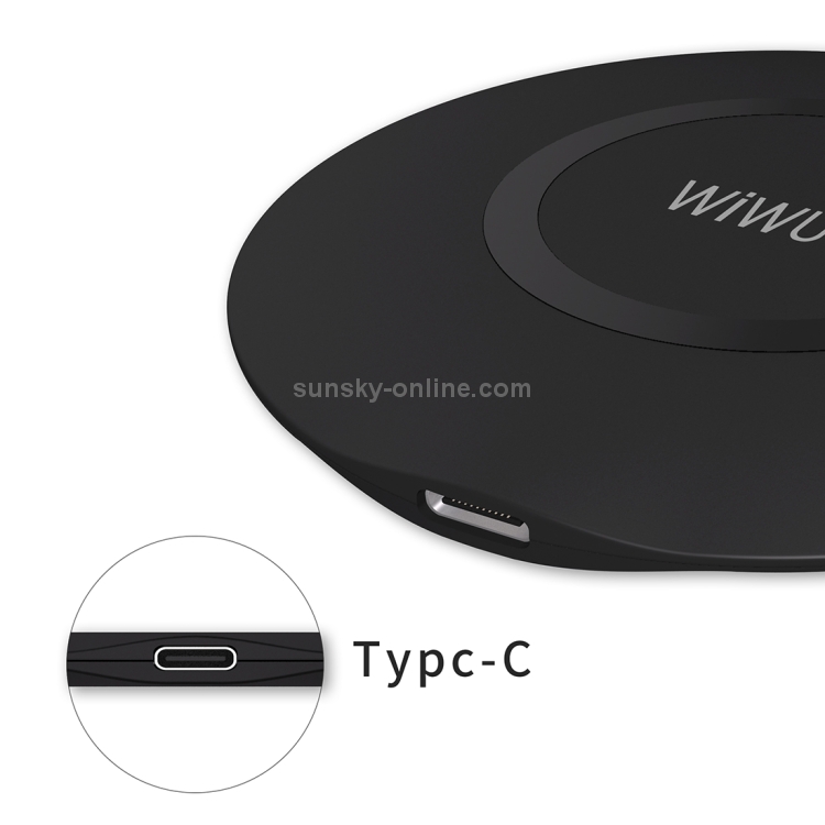 WIWU M3 Round Seat Type 15W Fast Charging Wireless Charger Pad WIWU M3 Round Seat Type 15W Fast Charging Wireless Charger Pad