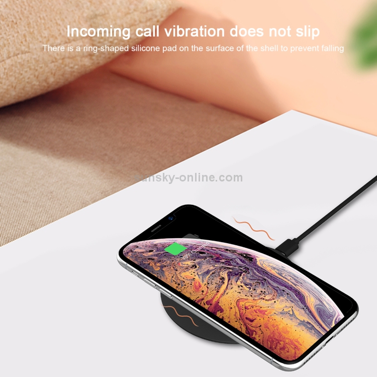 WIWU M3 Round Seat Type 15W Fast Charging Wireless Charger Pad WIWU M3 Round Seat Type 15W Fast Charging Wireless Charger Pad
