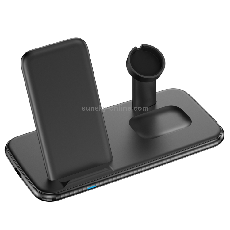 V5 4 in 1 Quick Wireless Charger for iPhone, Apple Watch, AirPods and other Android Smart Phones(Black) V5 4 in 1 Quick Wireless Charger for iPhone, Apple Watch, AirPods and other Android Smart Phones(Black)