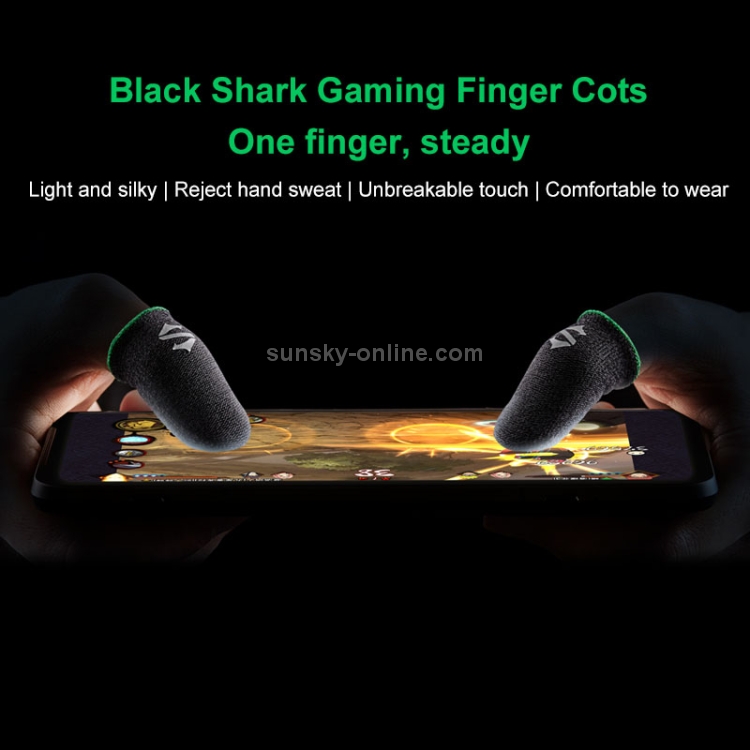 Original Xiaomi BlackShark E-sports Game Sweat-proof Anti-skid Finger Sleeve Original Xiaomi BlackShark E-sports Game Sweat-proof Anti-skid Finger Sleeve